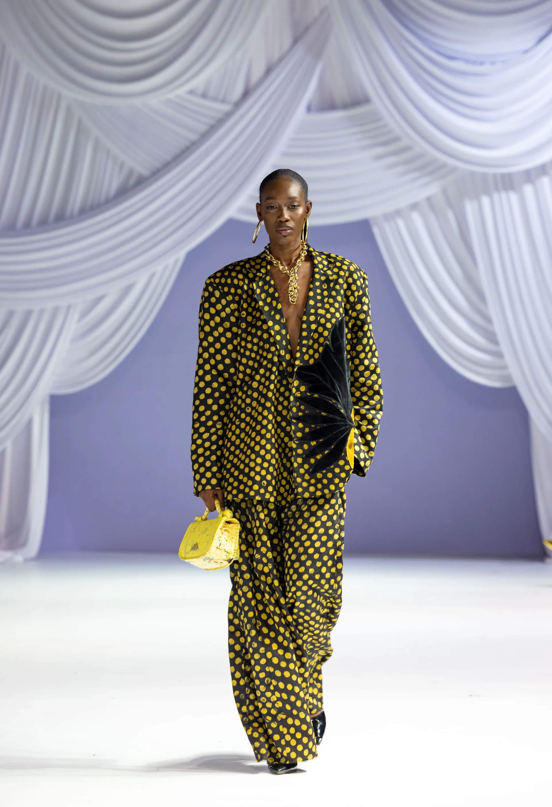Lanre Da Silva runway look 7